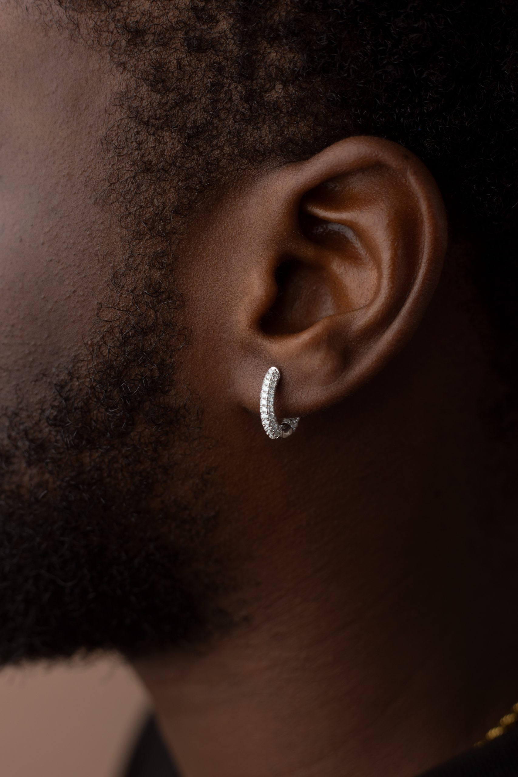 VVS MOISSANITE Hoop Earrings - Image 2