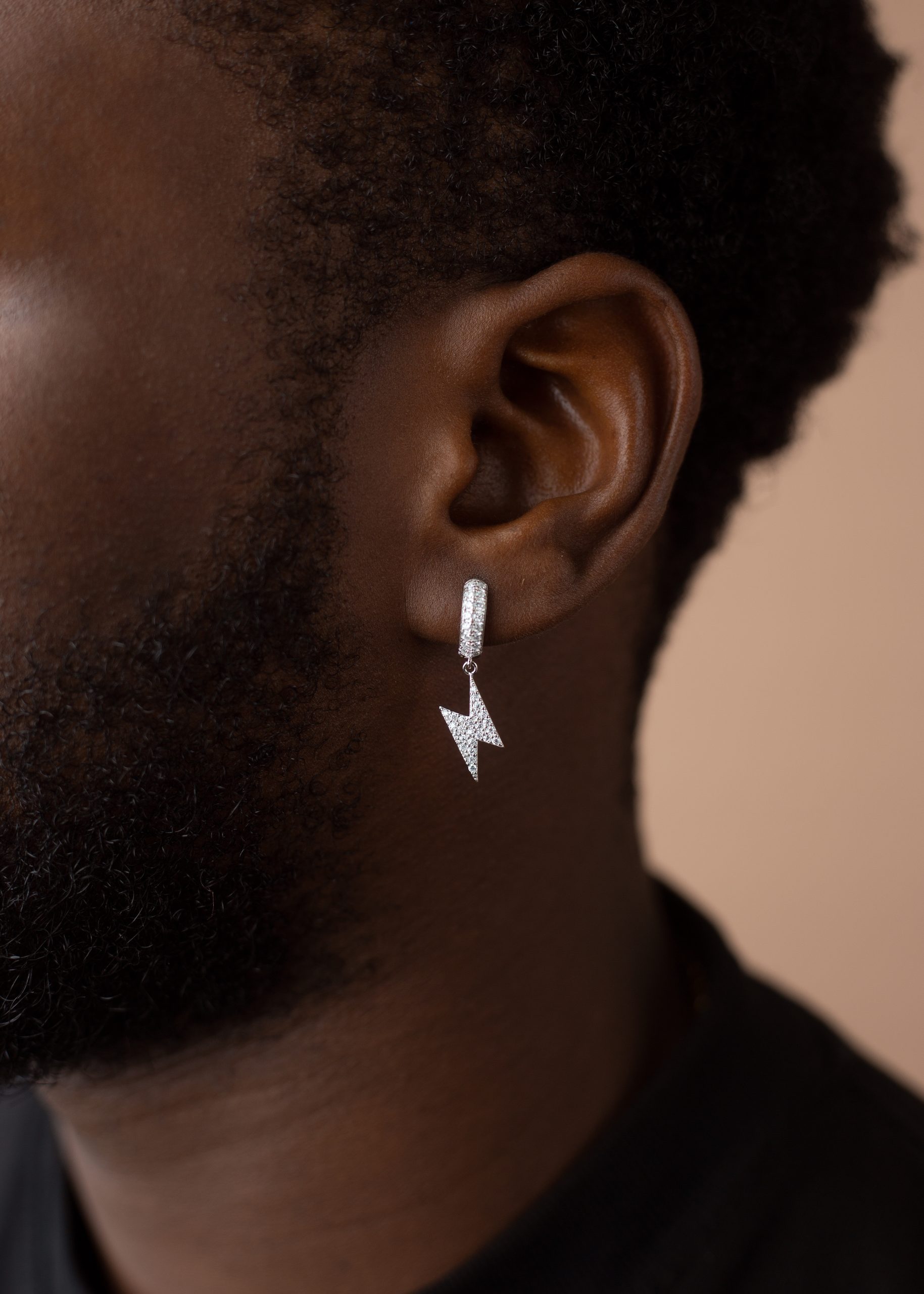 VVS MOISSANITE Hoop Earrings - Image 2