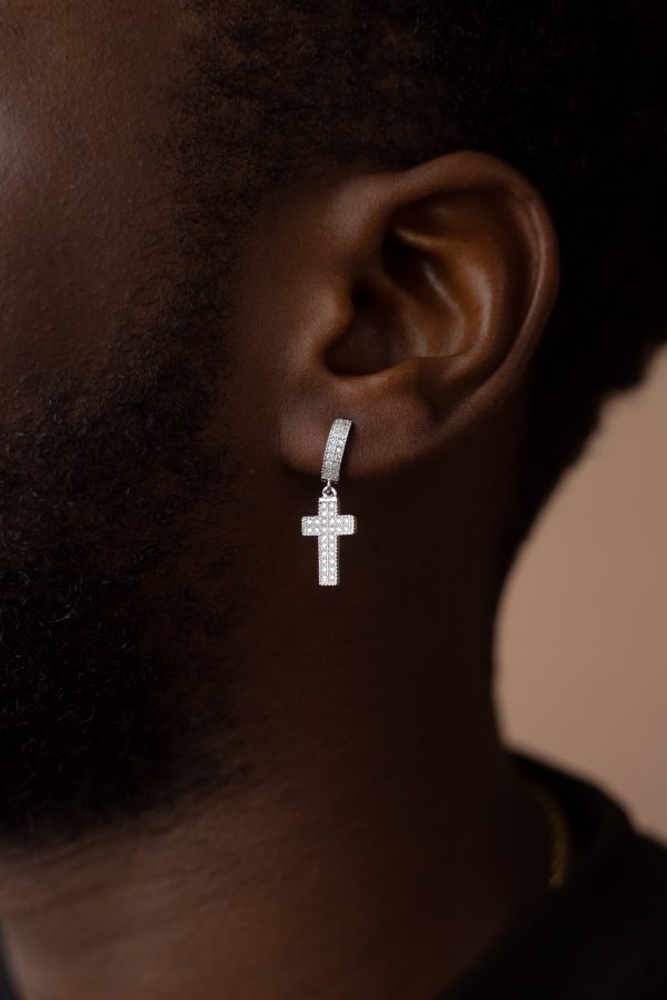 VVS MOISSANITE Hoop Earrings