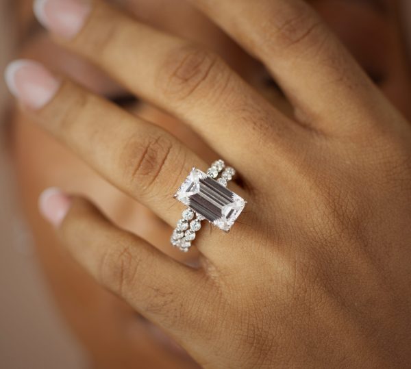 6CT Moissanite ring