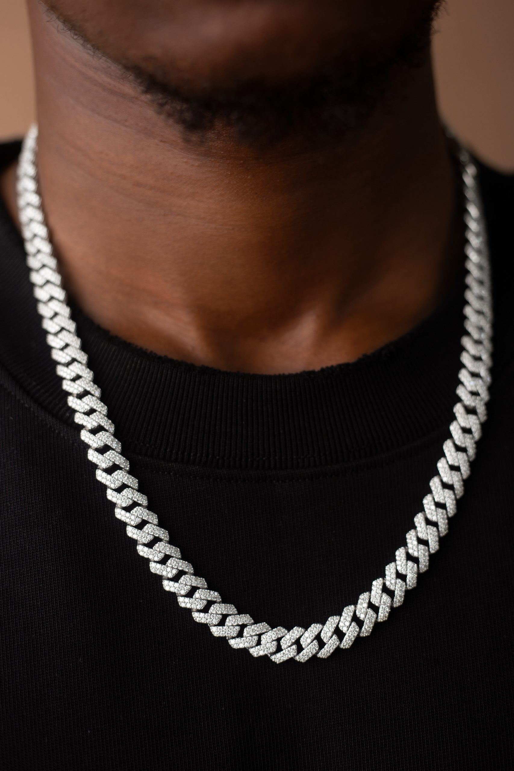 10MM VVS MOISSANITE Cuban