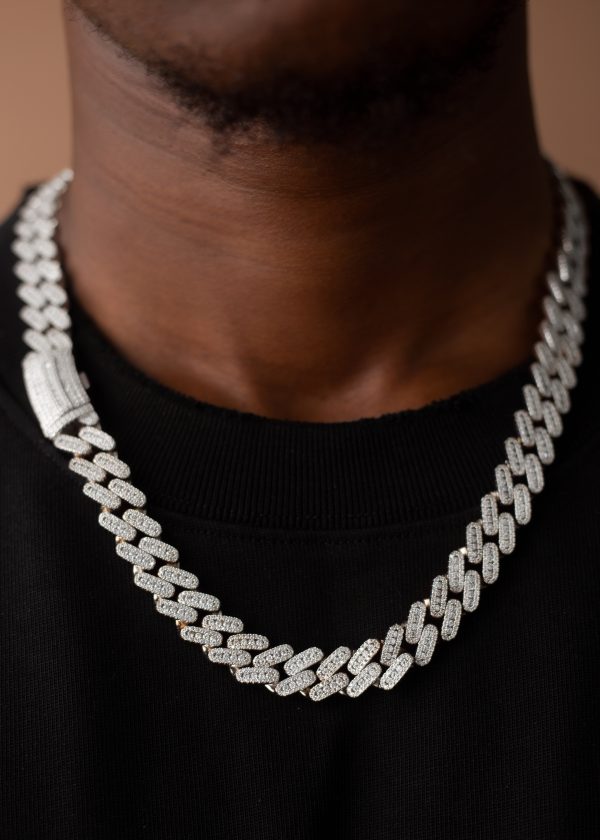 13MM Baguette VVS MOISSANITE Cuban