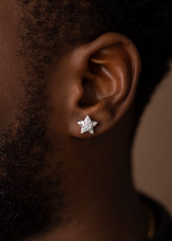Baguette Star VVS MOISSANITE Earrings