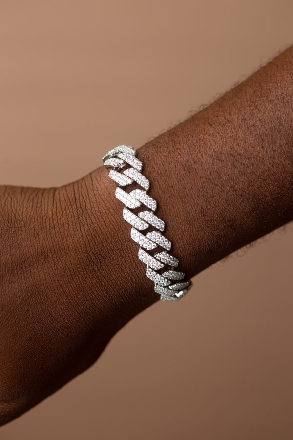 13MM VVS MOISSANITE Cuban Bracelet