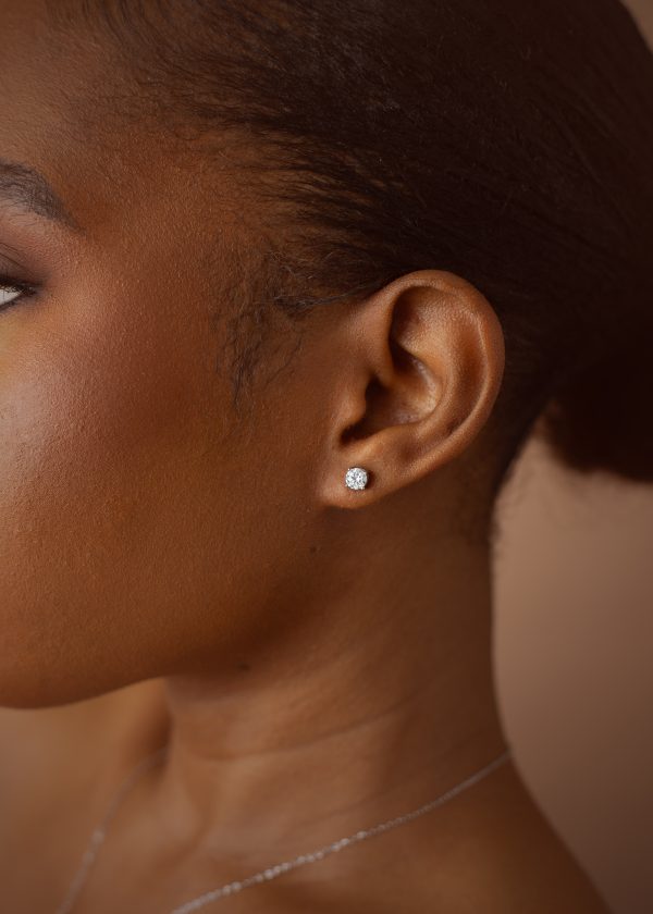 5mm VVS MOISSANITE Earrings