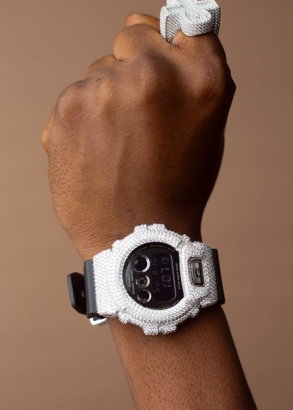 VVS MOISSANITE G Shock Wristwatch