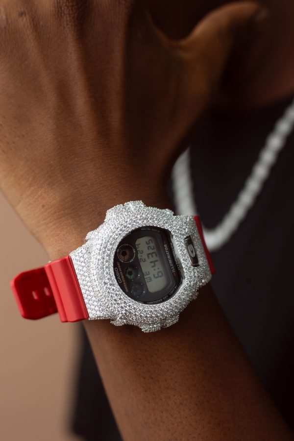 VVS MOISSANITE G Shock Watch